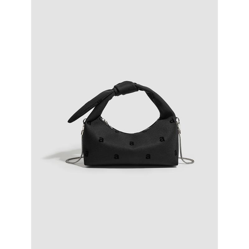 

Высококлассный ручной ланч-бокс для приготовления пельменей, повседневная сумка кроссбоди с надписями чёрный