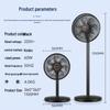 Royalstar 7-Blade Oscillating Pedestal & Desk Fan