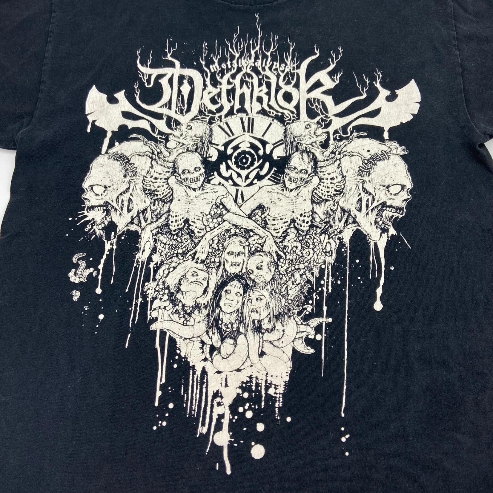 Vintage Dethklok Metalocalypse Adult Swim Band NT198 FREE SHIPPING S