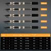 SANLIKE Compact Fishing Rod Surf Rod Pack Rod Carbon Fiber Aluminum Reel Seat Telescopic 2.7m