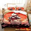 Samurai Hase Bettwäsche Set Einzelbett Twin Full Queen King Size Bettset Erwachsene Kind Schlafzimmer Bettdeckenbezug Sets Anime Bettwäsche