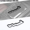Interior Gear Shift Knob Cover Trim for Dodge Challenger 2009-2014 Carbon Fiber