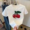 2026 Printed Short Sleeve Plus Size Women's Short Sleeve T-Shirt Summer Loose Women's T-Shirt High Quality Letter Pattern CCXX210