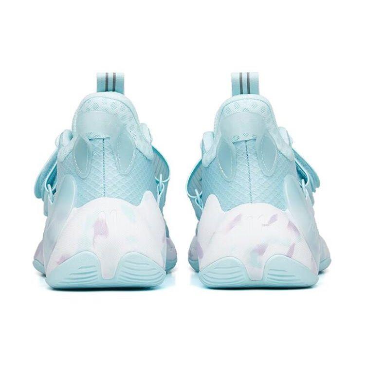 Anta Water Flower 3 High-Top Basketball Shoes Men Sneakers Blue White Purple 112221604S-1