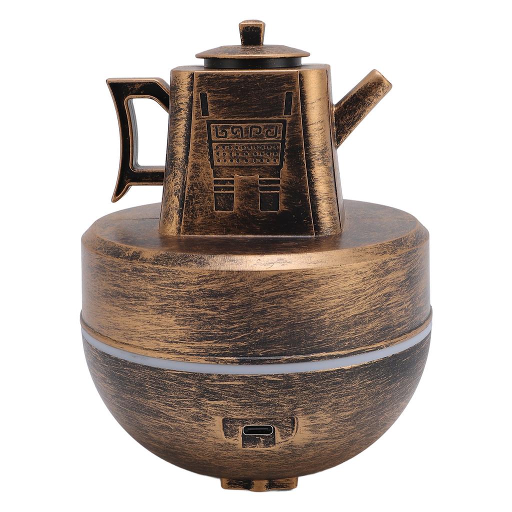 Colorful Essential Oil Diffuser Teapot Shape Aromatherapy Diffuser with 140ml Tank for Desktop