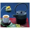 World Create Aihana Iron Kettle Japanese Tableware Nanbu Ironware with Tea Strainer Asahi Black 10070