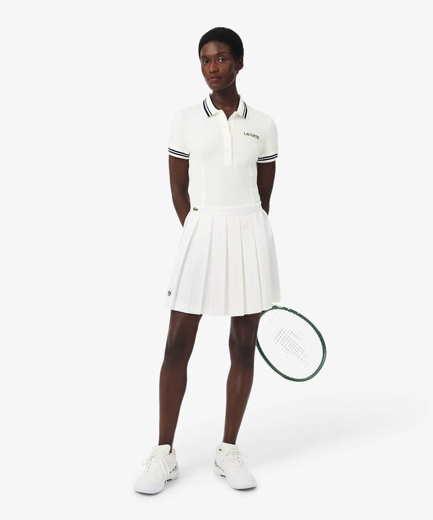 LACOSTE Women'S Roland Garros Tennis Pique Polo Shirt Pf0582-56G 70V