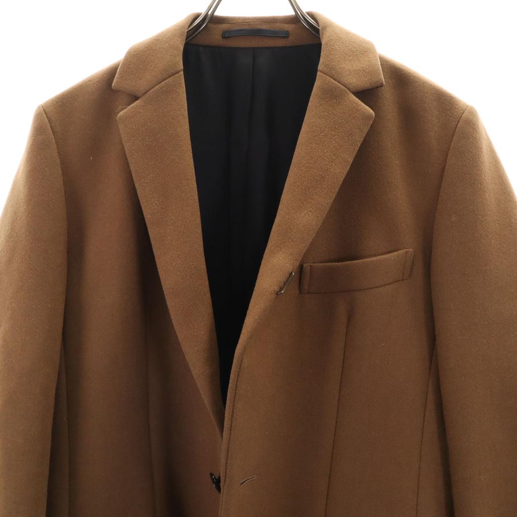 ATTACHMENT Made in Japan Cashmere Blend Flat double layer melton Chester coat Men's Used