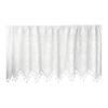 French Lace Curtain Vintage Short Sheer Cabinet Curtain Farmhouse Rustic Boho