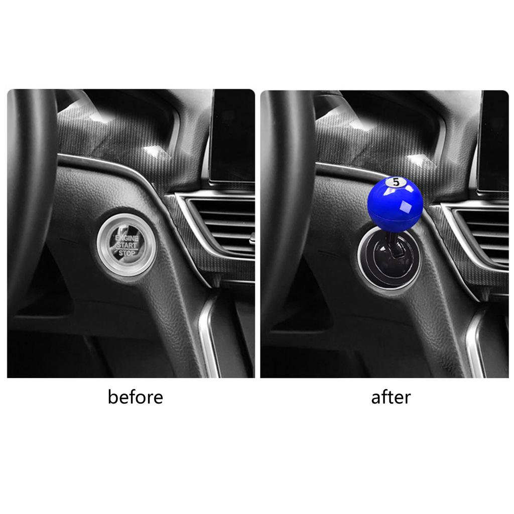 Auto Druckknopf Startabdeckung Knopf Starthebel Joystick Motorzündung Dekorationen Start Stopp Schutzabdeckung