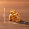 Creative Yuanbao makes a fortune with twelve zodiac figurines, cute toys, DIY decorations, accessories, and mini ornaments