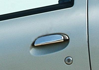 Podložky rukojeti (4 ks, nerez) 4 ks, Carmos - Turecká ocel pro Renault Megane I 1996-2004