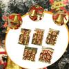 36 Pieces Bell Christmas Ornaments Hanging Decorations Xmas Decor for Anniversary Birthday