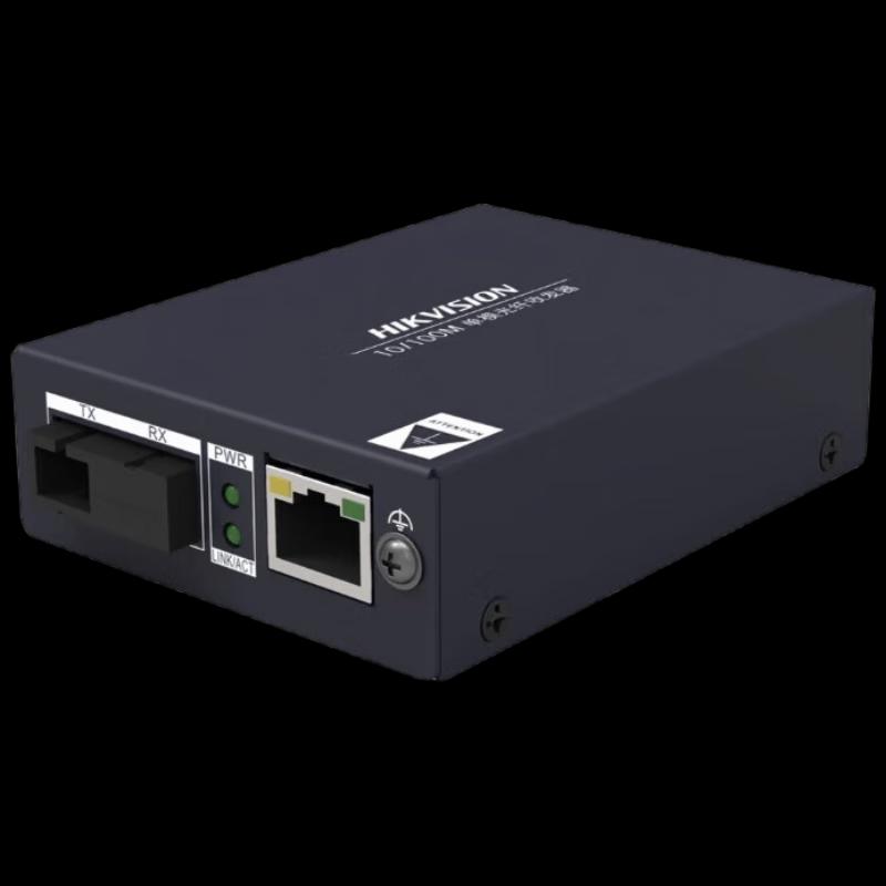 

Hikvision 100M Single-Mode Fiber Optic Transceiver