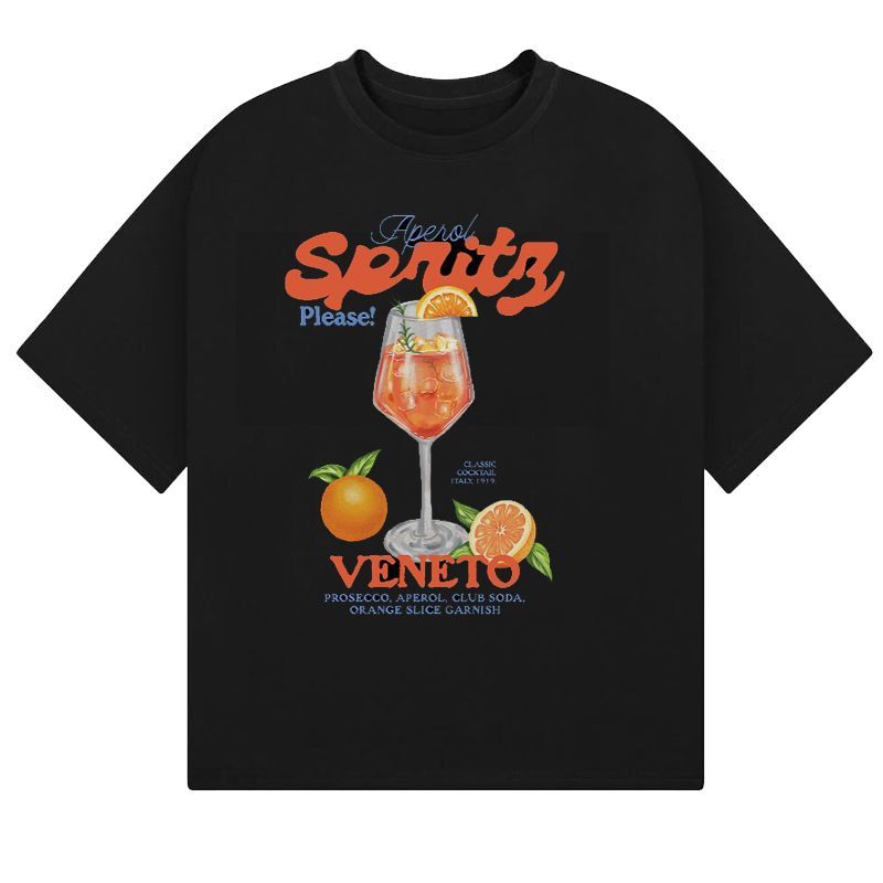 2025 Neues Sommer Casual Kurzarm T-Shirt Print Baumwolle Regular Fit Rundhals Atmungsaktiv Locker Unisex Tee Männer Frauen Kleidung