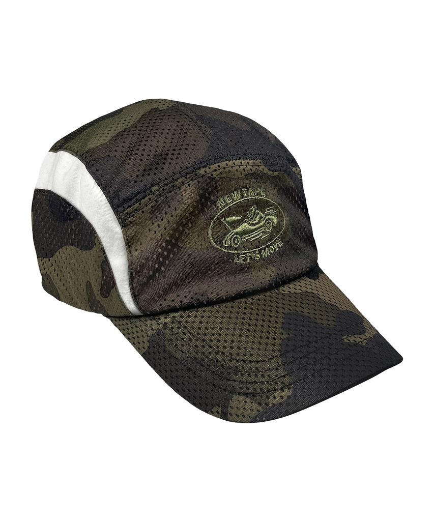 Nyuteib Track Mesh Oversized Camp Cap - Camo