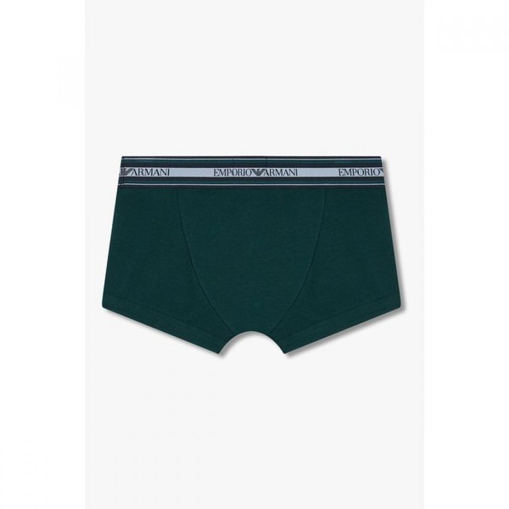 Emporio Armani Men Striped Banding Cotton Drawers Set 0815312017 0815312018