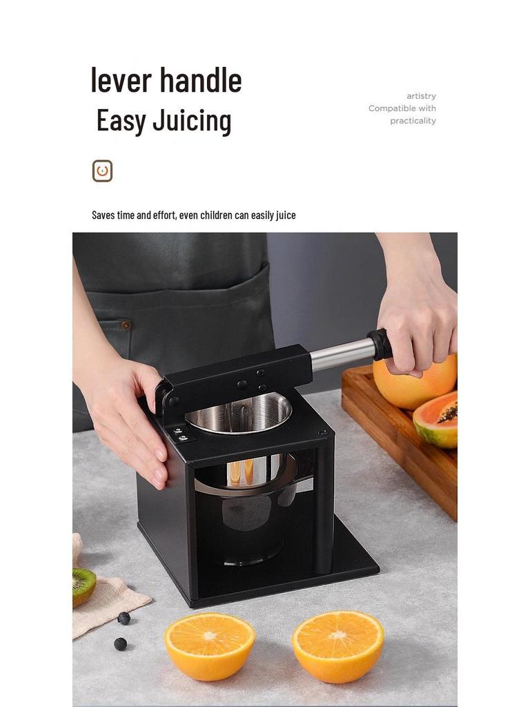 Durable Hand Press Juicer for Home and Commercial Use