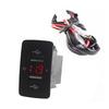 Dual USB Car Charger Adapter 12 To 24V Voltage Display Safe Car Phone Charger for Civic CR Fit CITY