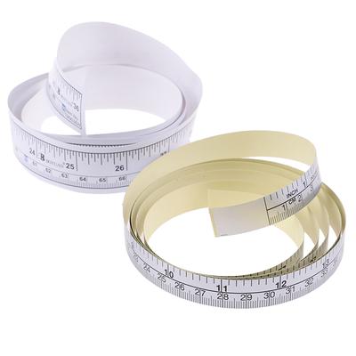 90/151Cm Kendinden Yapışkanlı Metrik Ölçüm Bandı Vinil Cetvel Dikiş Makinesi İçin Yapışkan