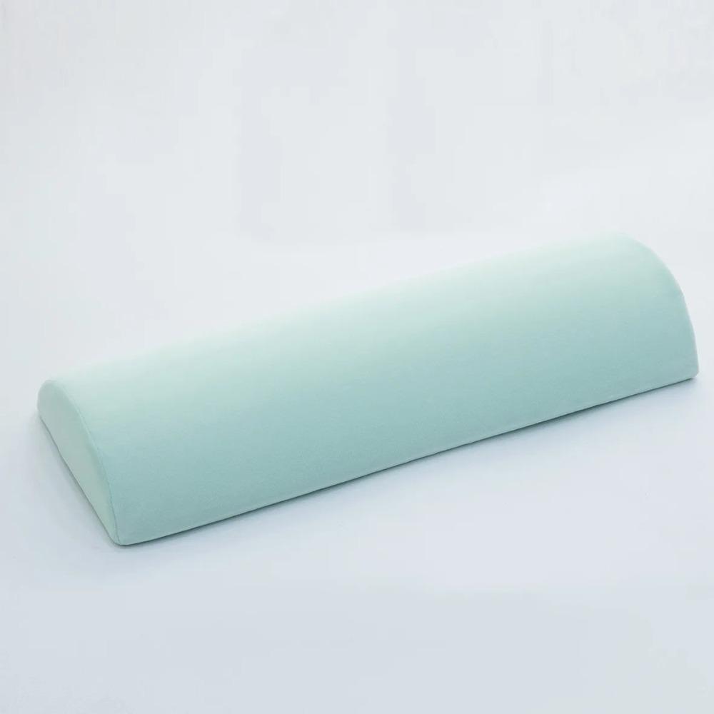 New Polyester Half Moon Bolster Pillow Cotton Ergonomic Design Ankle Support Pillow Soft Versatile Use Lower Back Support Pillow