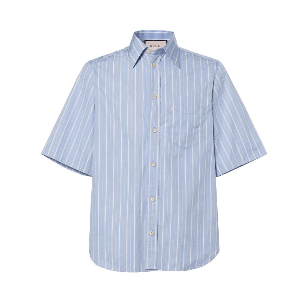GUCCI Shirts Men's Blue Moderate Other (Unisex) Shirts 699128 ZAJT4 4047