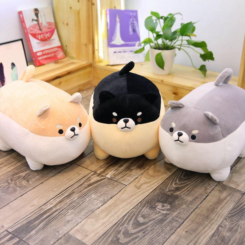 Shiba Cute 4050cm Inu Dog Plush Toy Stuffed Soft Animal Corgi Chai Gift Pillow
