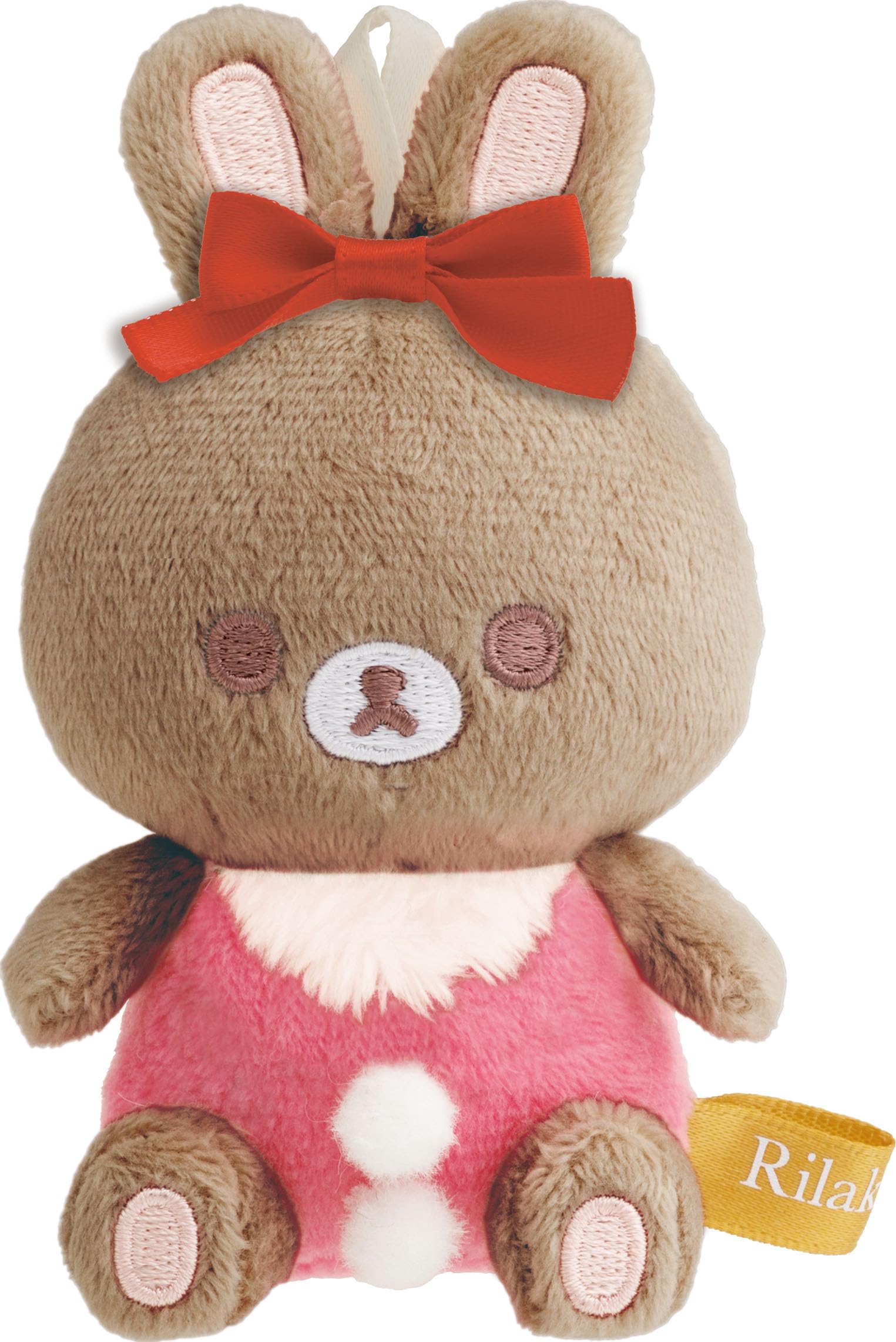 

Рилаккума Рождественское украшение Ручная плюшевая игрушка Какао Зайчик (Санта)