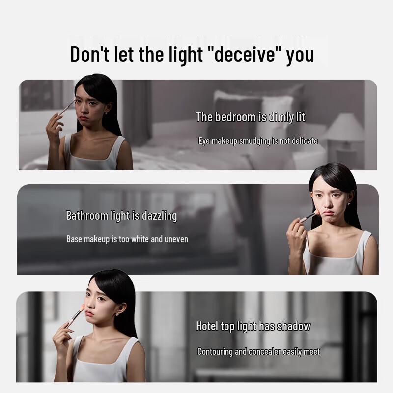 

AMIRO Mini3 LED Smart Makeup Mirror