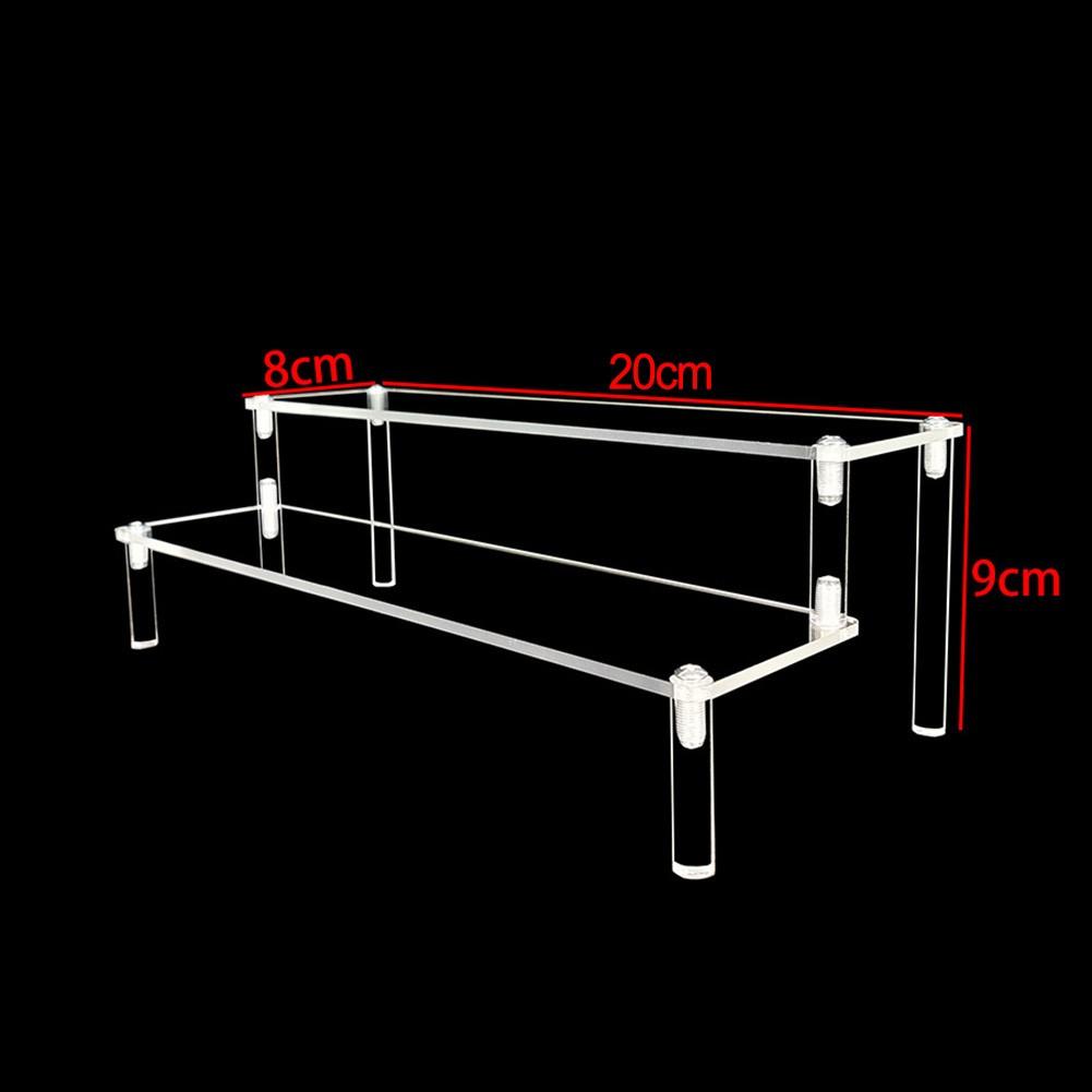 Clear Acrylic Multilayer Display Stand Rack for Jewelry and Collectible Items