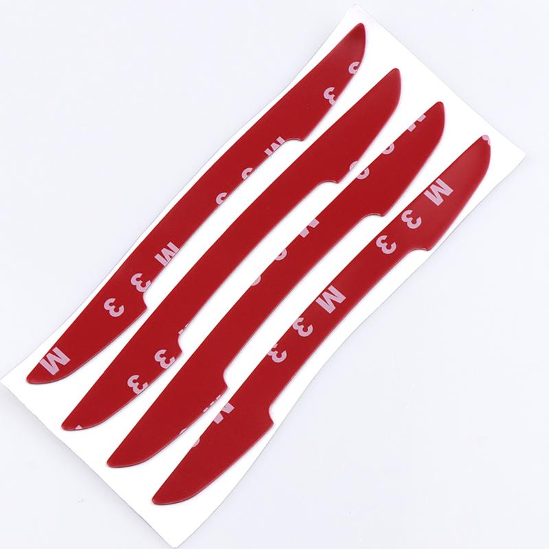 4Pcs Car Door Edge Anti-Collision Guard Stickers For Audi Opel Suzuki Toyota BMW Land Rover Mitsubishi Hyundai Peugeot Honda KIA