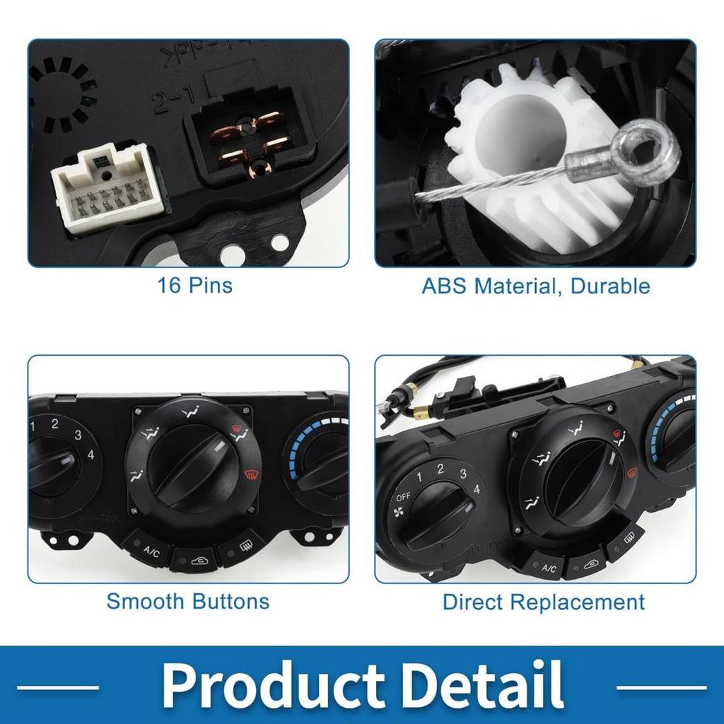 Buick/Chevrolet AC Heater Panel Switch 96615408