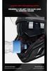 Cross-Border Motorcycle Helmet with Spoiler, Double Visors, Ghost Face Design, Unisex, Full Face, 3C/DOT Certified, All Seasons