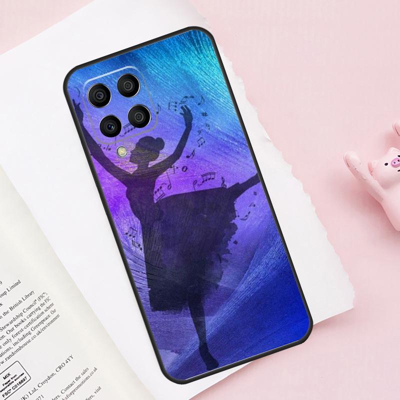 Ballet Ballerina Dancer Case For Samsung Galaxy M52 M32 M12 M13 M53 M51 M31 M11 M14 M34 M54 M16 M36 M56 M15 M35 M55