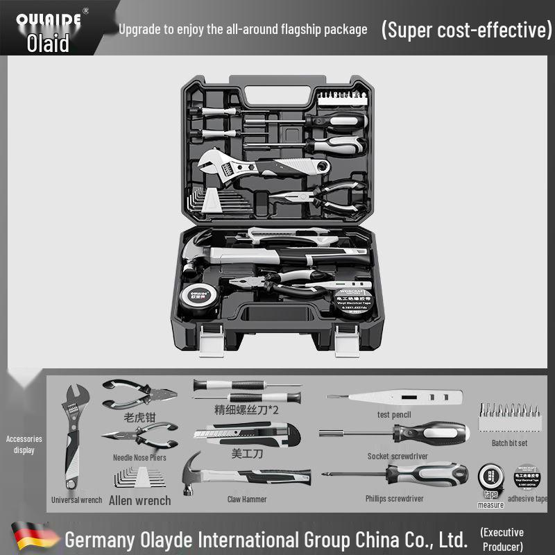 Multifunctional Tool Set for Electricians & Woodworkers - Ideal for Home Repairs