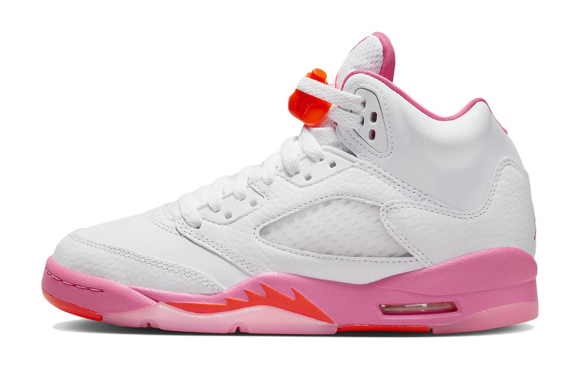 Jordan 5 Retro WNBA Pinksicle Safety Orange GS 440892-168 38