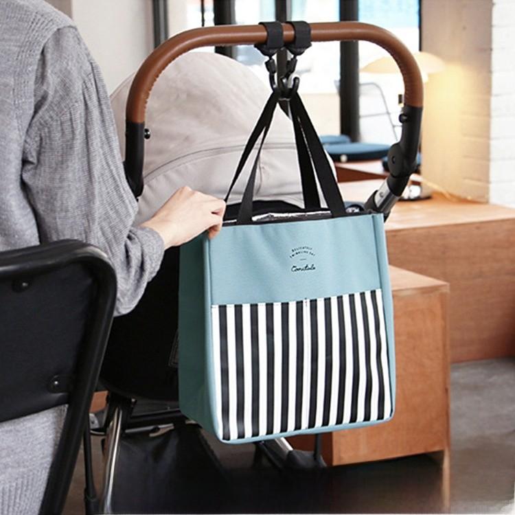 Waterproof Insulated Lunch Box Bag With Aluminum Foil For Mother And Baby Picnic Or Daily Use