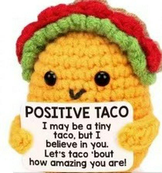 Handcrafted Wool Penguin Emoji Crochet Toy