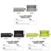 Canvas Large Capacity Pencil Case With Wide Opening For Students And Office Use