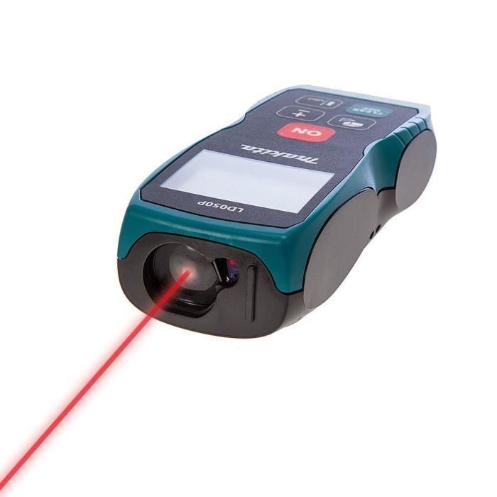 Télémètre Laser - MAKITA - LD050P - Portée 50m - Précision 2mm - Mesure De Longueur