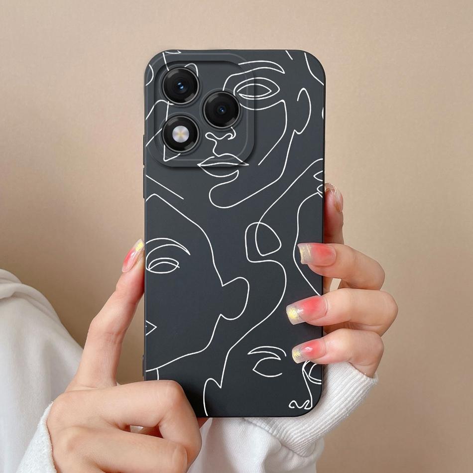 For Honor 400 Lite Case Butterfly Heart Soft Liquid Silicone Full Protection Anti Drop Phone Back Cover For Honor 400Lite Funda