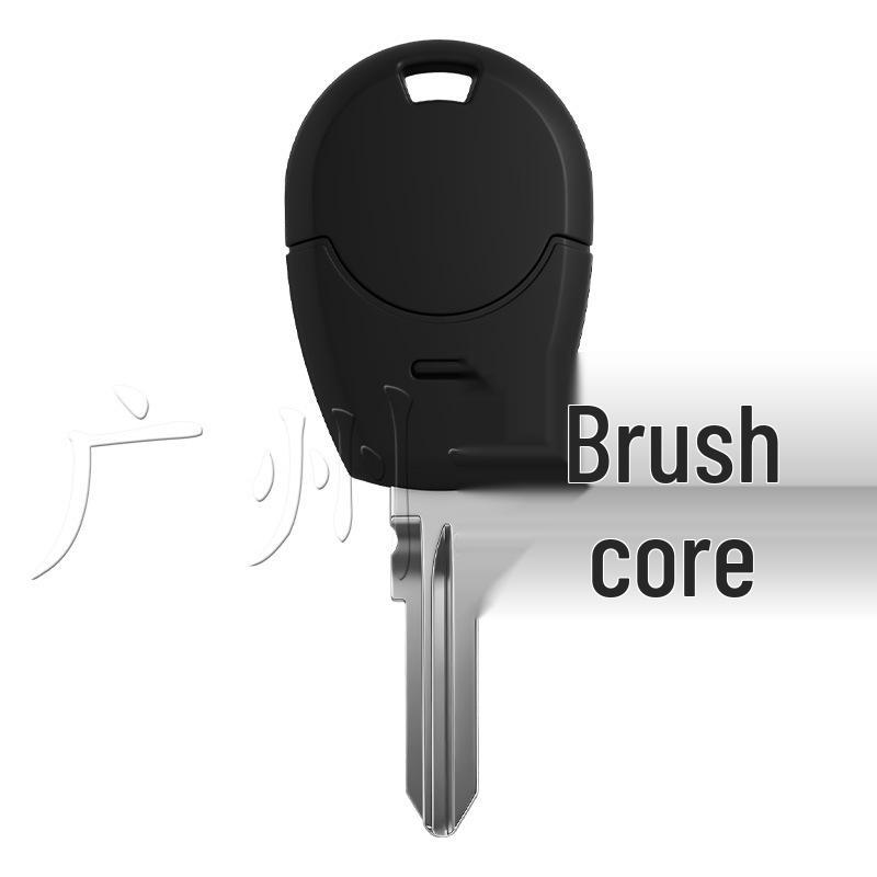 Straight-Type GT15R SIP22 Ignition Key Shell for Fiat (Buttonless, No Seat)