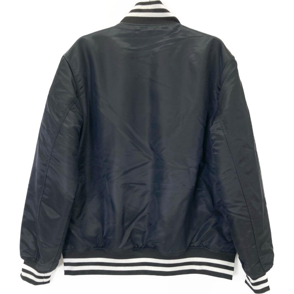 MANASTASH Navy X Khaki Reversible Nylon Stadium Jacket Jacket M navy/khakiUsed