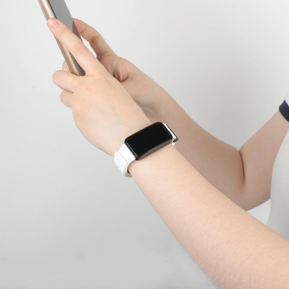 Magnetic Strap For Huawei Band 10/9/8 NFC Watch Accessories Sport Silicone Wrist Bracelet Pulseira Correa Huawei Band 10 Straps