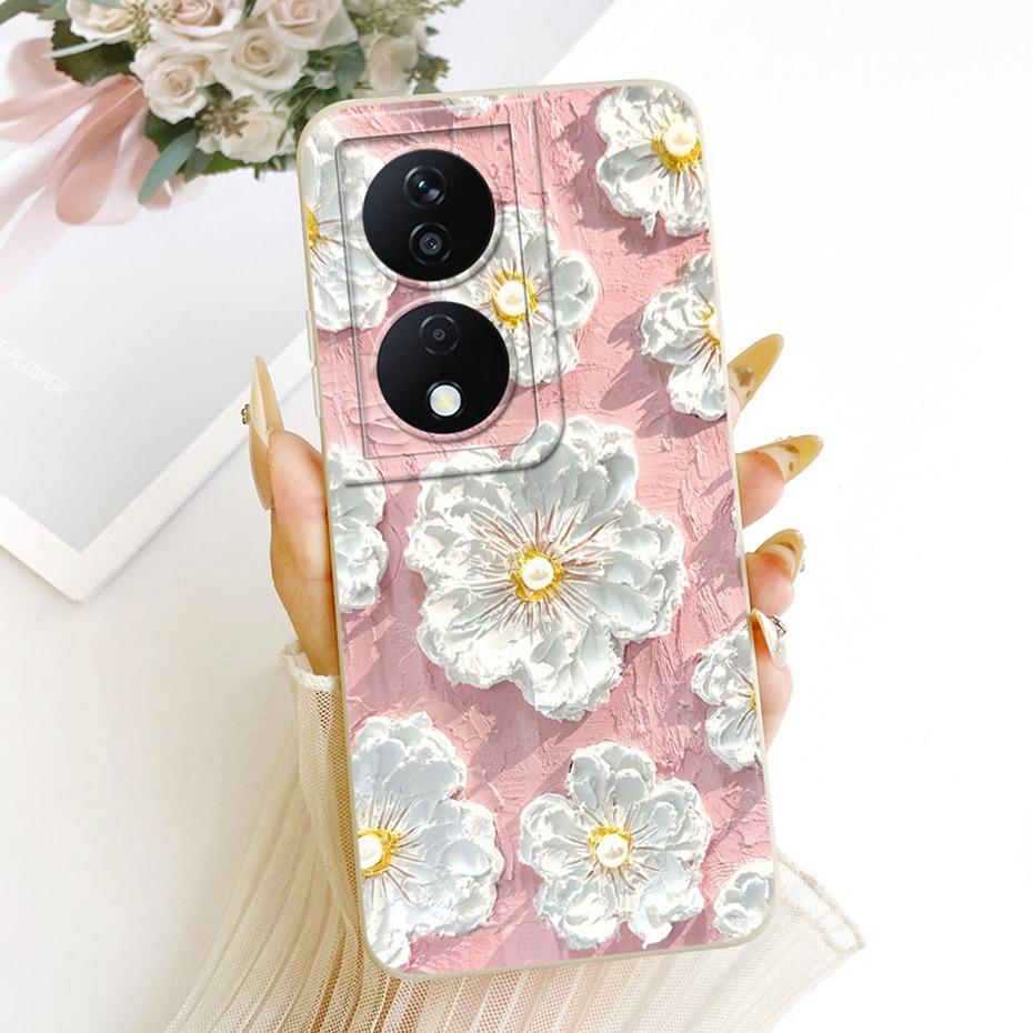 Cute Printed Phone Case For Honor X7b 4G 5G Soft Silicone Shockproof Cases For Honor X7b X 7B CLK-LX2 Covers Bumpers
