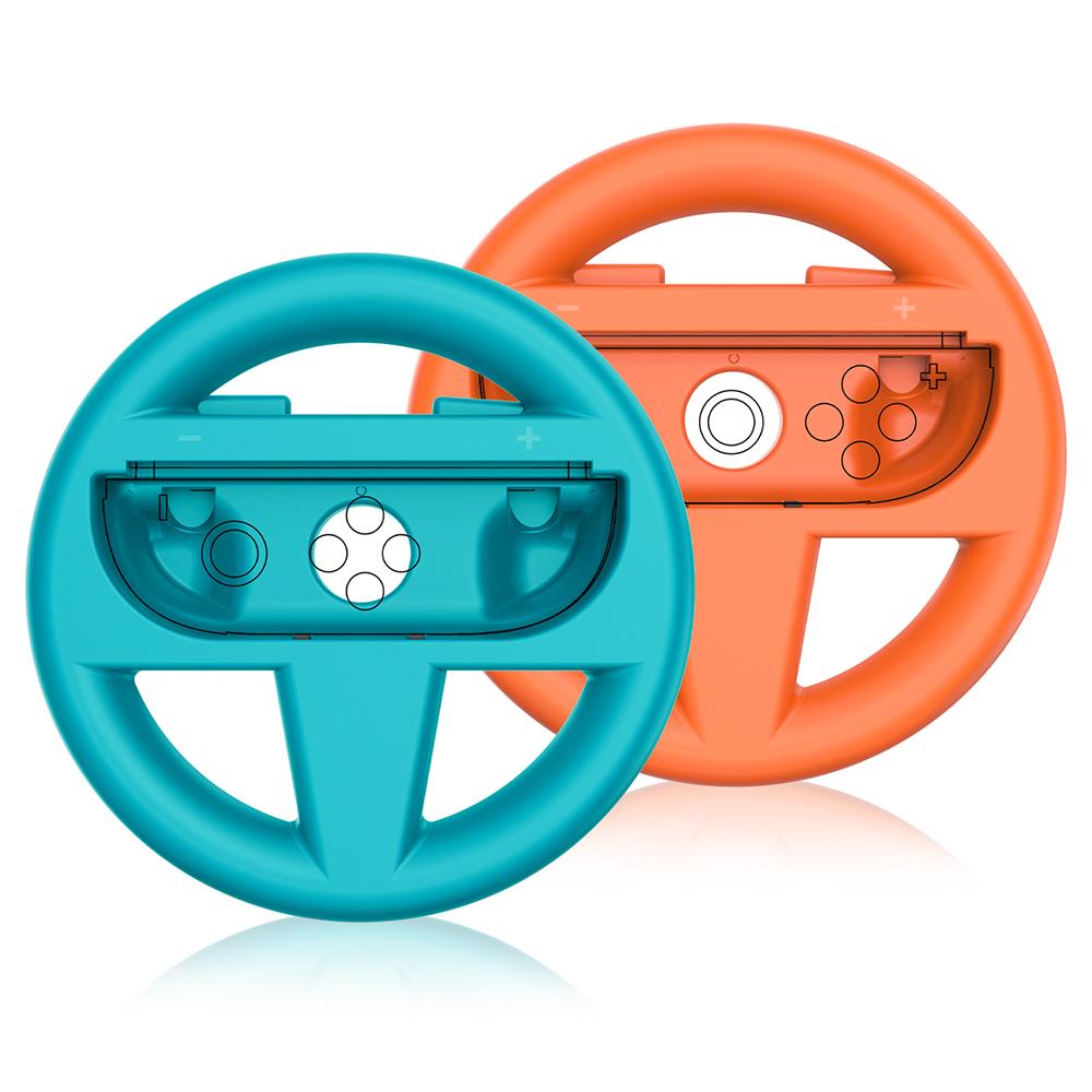 

JYS-NS2261 2Pcs For Nintendo Switch 2 Left and Right Joy-Con Racing Steering Wheel Controller A