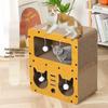 Durable Cat Tree with Scratching Post, Integrated Bed, and 11 Toys