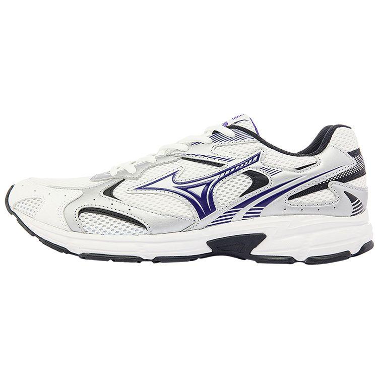 Mizuno Speed 2K Unisex Low Top Daily Running Shoes White Black Blue D1GH222906 36