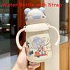 Childrens Insulated Sippy Cup With Straw And Handle For Kids And Babies