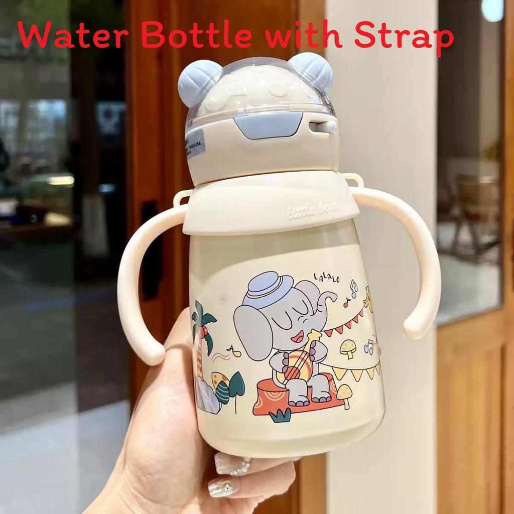 Childrens Insulated Sippy Cup With Straw And Handle For Kids And Babies